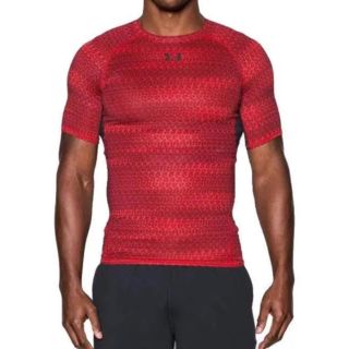 アンダーアーマー(UNDER ARMOUR)のUNDER ARMOUR ヒートギア アーマーコンプレッション プリント(トレーニング用品)