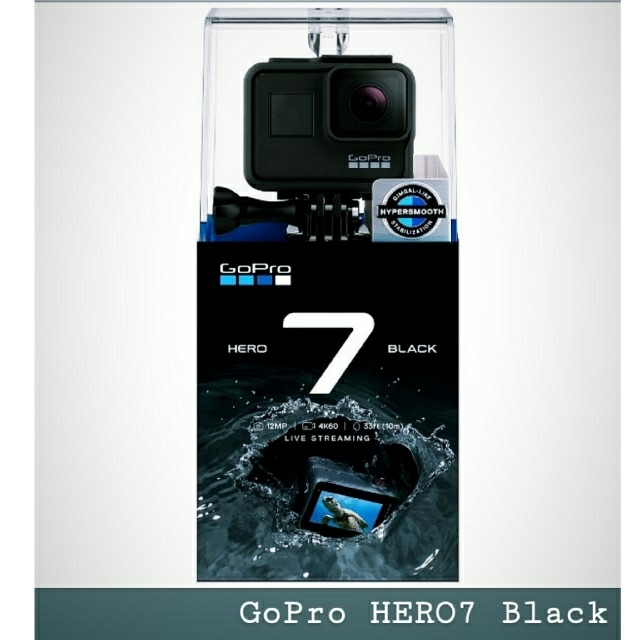 最安 GoPro HERO7 Black 新品未使用 ゴープロ ヒーロー7 | aosacoffee.com