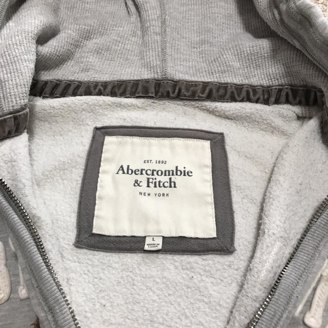 Abercrombie&Fitch(アバクロンビーアンドフィッチ)のAbercrombie & Fitch レディース パーカー グレー Ｌサイズ レディースのトップス(パーカー)の商品写真