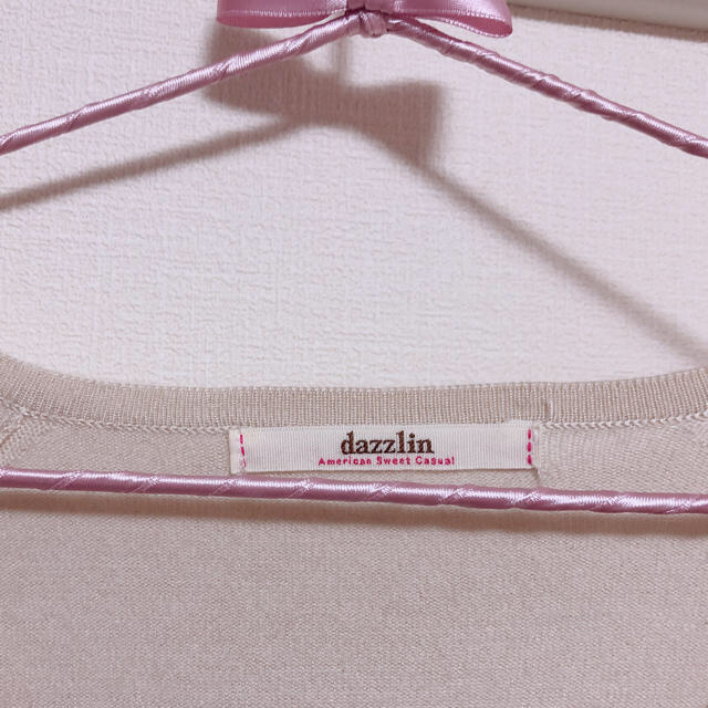 dazzlin(ダズリン)のdazzlin ダズリン ニットフラワーオーガンジーワンピ レディースのワンピース(ひざ丈ワンピース)の商品写真