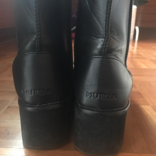 MURUA(ムルーア)の厚底ブーツ  ムルーア レディースの靴/シューズ(ブーツ)の商品写真
