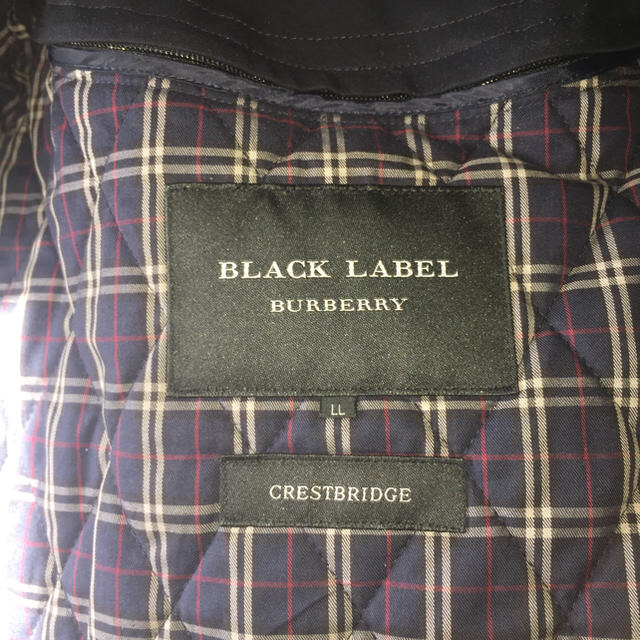BURBERRY BLACK LABEL(バーバリーブラックレーベル)のburberry black label ライナー付き トレンチ ネイビー LL メンズのジャケット/アウター(トレンチコート)の商品写真