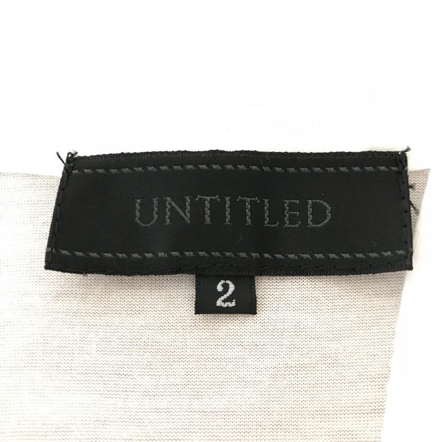 UNTITLED(アンタイトル)のUNTITLED カットソー レディースのトップス(カットソー(半袖/袖なし))の商品写真