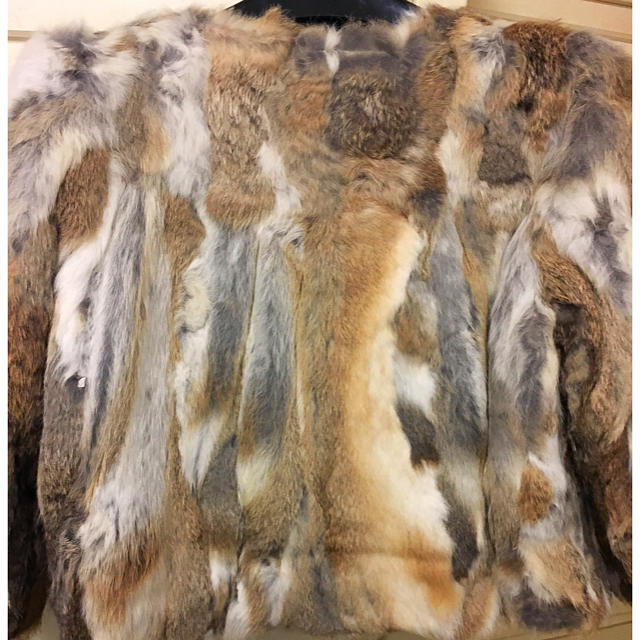 AZUL by moussy(アズールバイマウジー)のAZUL♡ラビットファーコート レディースのジャケット/アウター(毛皮/ファーコート)の商品写真
