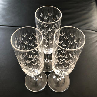 ティファニー(Tiffany & Co.)のティファニー  シャンパン グラス ✕3(グラス/カップ)