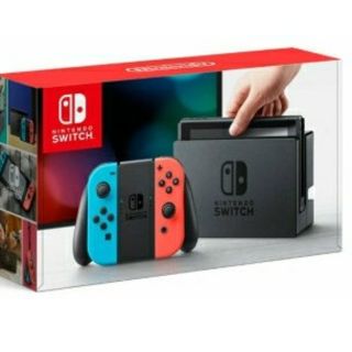 ニンテンドースイッチ(Nintendo Switch)の新品　未開封　nintendo switch　カラー&グレー(家庭用ゲーム機本体)