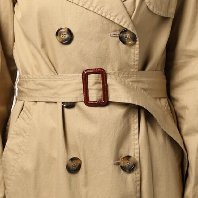 DEUXIEME CLASSE(ドゥーズィエムクラス)の17aw ドゥーズィエムクラス CELERI LONG ロング トレンチコート レディースのジャケット/アウター(トレンチコート)の商品写真