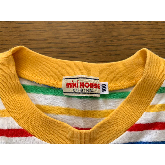 mikihouse(ミキハウス)のミキハウス ロンティー 100 キッズ/ベビー/マタニティのキッズ服男の子用(90cm~)(Tシャツ/カットソー)の商品写真