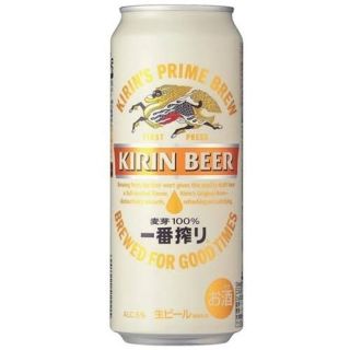 アサヒスーパードライ・キリン一番搾り500ml混載24本１ケース(ビール)