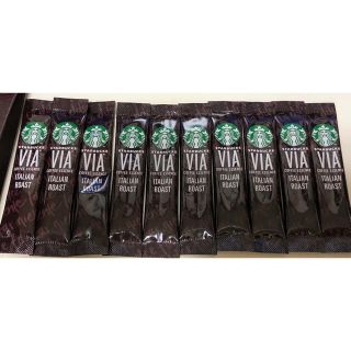 スターバックスコーヒー(Starbucks Coffee)のスターバックス ヴィア® コーヒーエッセンス イタリアン ロースト１０本(コーヒー)