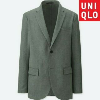 ユニクロ(UNIQLO)のUNIQLO 感動ジャケット ウルトラライト・ウールライク
M(テーラードジャケット)