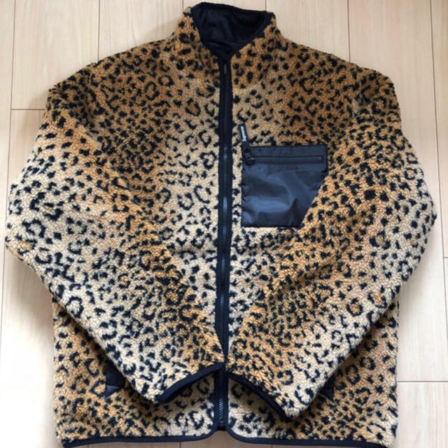 ブルゾン【XL】Supreme leopard reversible jacket