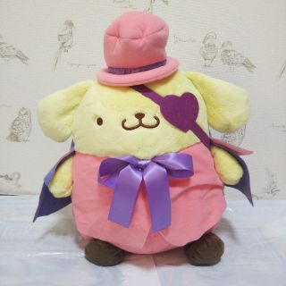 ポムポムプリン(ポムポムプリン)のポムポムプリンビッグぬいぐるみ(タグ付き)(ぬいぐるみ)