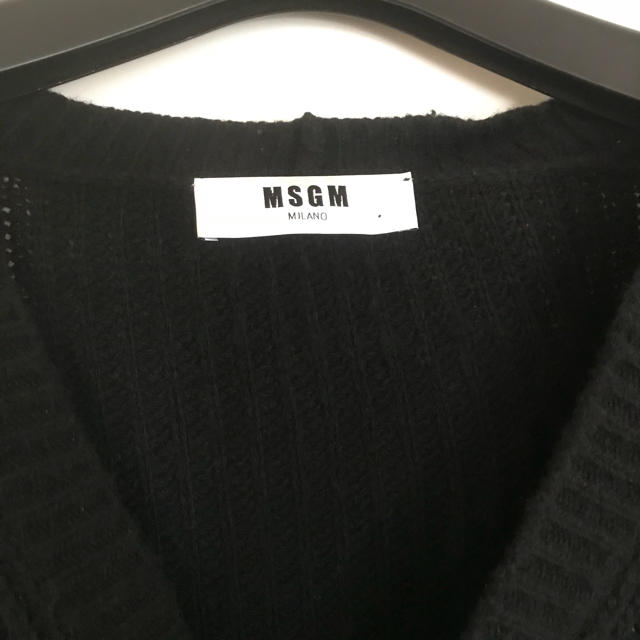 MSGM(エムエスジイエム)のSサイズ MSGM ロングカーディガン ダメージ加工 メンズのトップス(カーディガン)の商品写真