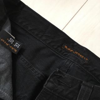 トゥモローランド(TOMORROWLAND)のNudie Jeans Co ブラックデニム　トゥモローランド(デニム/ジーンズ)