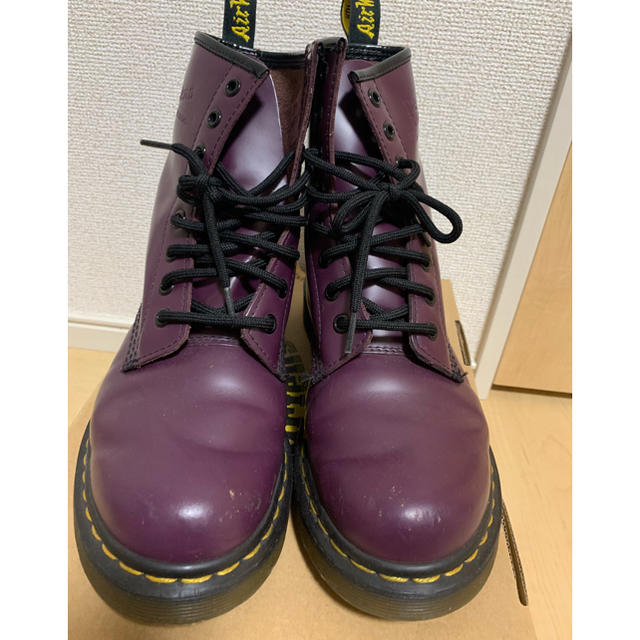 Dr.Martens(ドクターマーチン)のドクターマーチン 8ホール パープル UK5 レディースの靴/シューズ(ブーツ)の商品写真