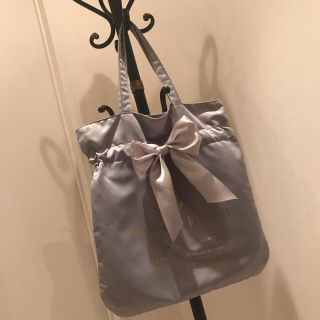 メゾンドフルール(Maison de FLEUR)の専用＊Maison de FLEUR＊リボントートバッグ＊ブルー(トートバッグ)