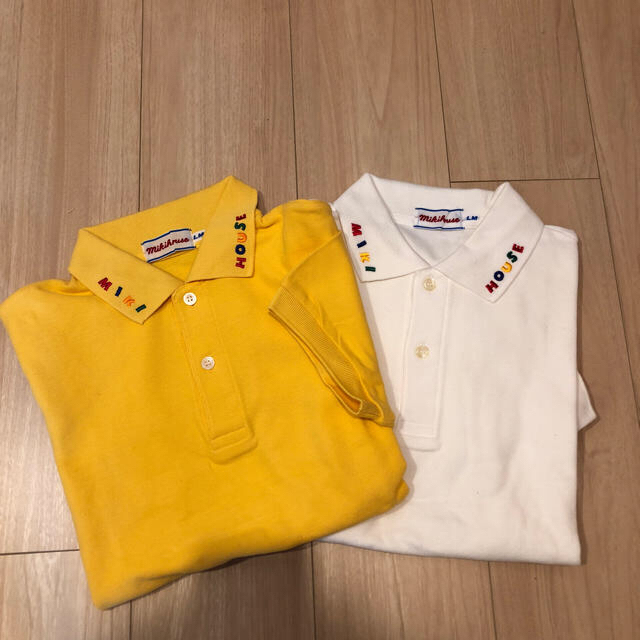 mikihouse(ミキハウス)のミキハウス半袖ポロシャツ２枚セット レディースのトップス(ポロシャツ)の商品写真