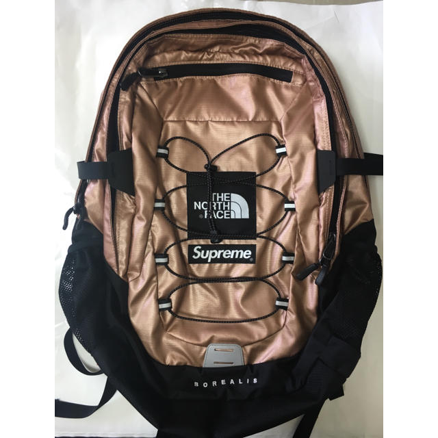 supreme the north face backpack ローズゴールド