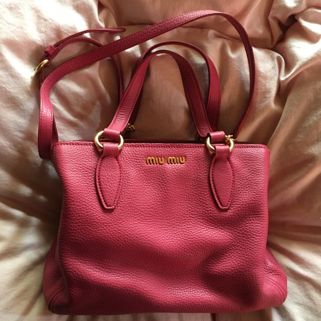 MIUMIU ショルダーバッグ ピンク