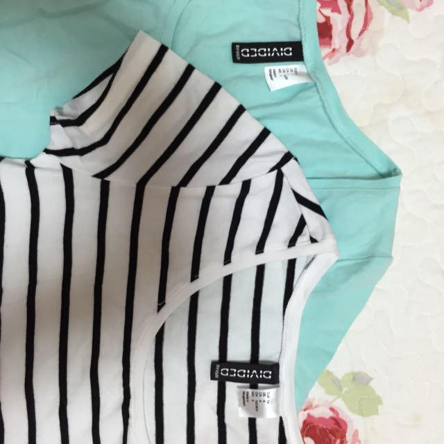 H&M(エイチアンドエム)のH&M 夏っぽいTシャツセット♡ レディースのトップス(Tシャツ(半袖/袖なし))の商品写真