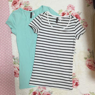 エイチアンドエム(H&M)のH&M 夏っぽいTシャツセット♡(Tシャツ(半袖/袖なし))