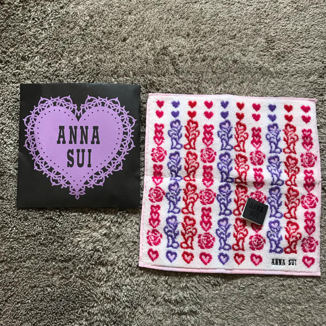 ANNA SUI(アナスイ)の新品未使用 アナスイ ハンカチ レディースのファッション小物(ハンカチ)の商品写真