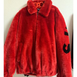 シュプリーム(Supreme)のsupreme faux fur bomber jacket  M(その他)