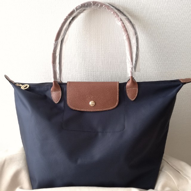 新品未使用 LONGCHAMP ル プリアージュ トートバッグ L ネイビー