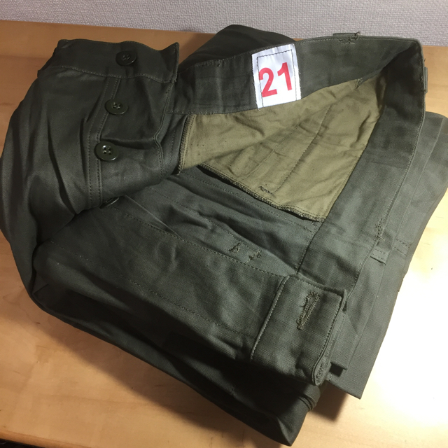 m47 フランス軍 カーゴパンツ デッドストック 21 m47 フランス軍 カーゴパンツ デッドストック 21