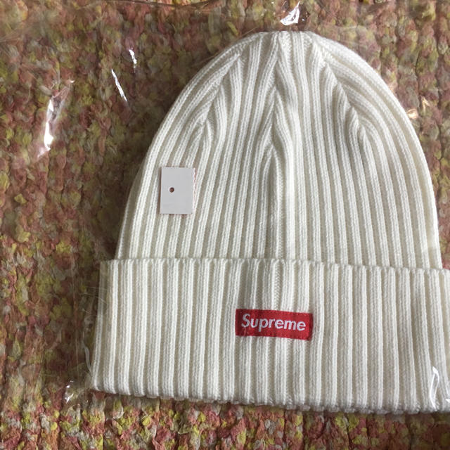 Supreme 19SS Week1 Overdyed Beanie White