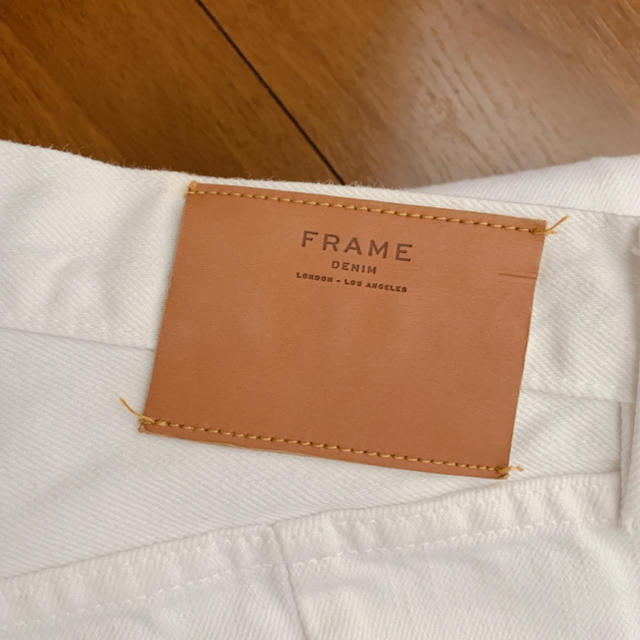 【品】 FRAME デニム ホワイト 3