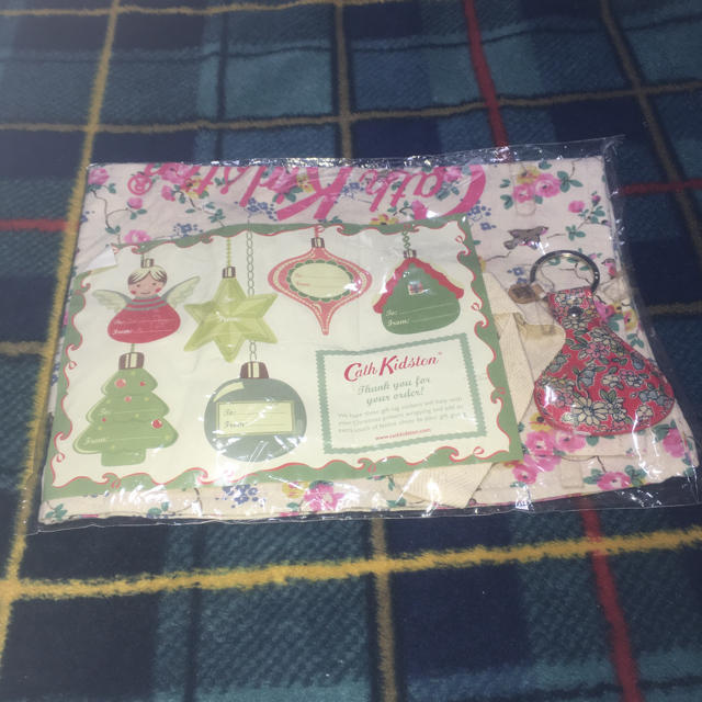 Cath Kidston(キャスキッドソン)のキャスキッドソン エコバッグ キーホルダーセット レディースのファッション小物(その他)の商品写真