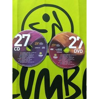 ズンバ(Zumba)のZUMBA　ズンバ　ZIN27　CD＆DVD　インストラクター専用　希少(スポーツ/フィットネス)