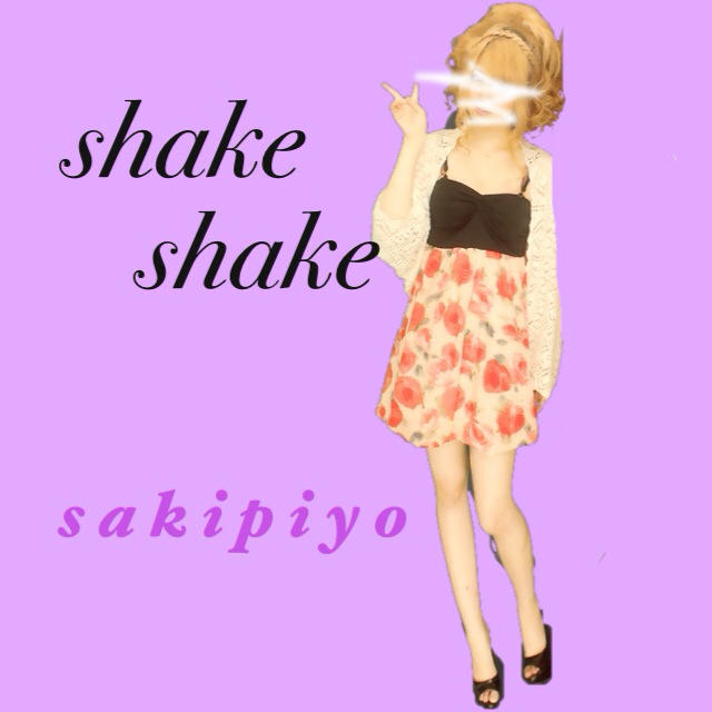 SHAKE SHAKE(シェイクシェイク)のshake shake 大花柄ワンピース レディースのワンピース(ミニワンピース)の商品写真
