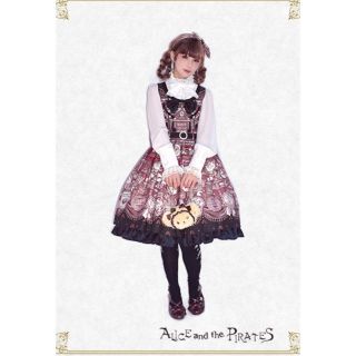 アリスアンドザパイレーツ(ALICE and the PIRATES)のお値下げマダムブランシェの不思議な百貨店柄 jsk(ひざ丈ワンピース)