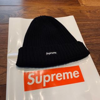 シュプリーム(Supreme)のsupreme シュプリーム overdyed beanie 黒(ニット帽/ビーニー)