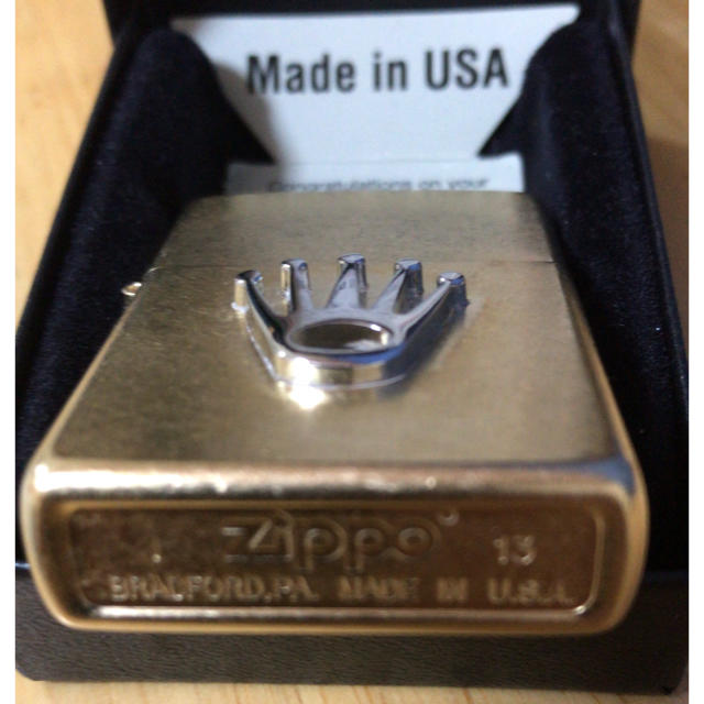 ZIPPO(ジッポー)のzippo        王冠  2013年 メンズのファッション小物(タバコグッズ)の商品写真