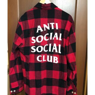 ステューシー(STUSSY)のANTI SOCIAL SOCIAL CLUB BUFFALOチェックシャツ(シャツ)