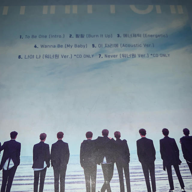 1×1＝1(TO BE ONE):Sky Ver. エンタメ/ホビーのCD(K-POP/アジア)の商品写真