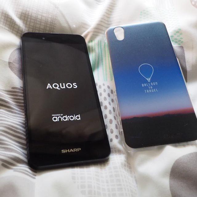 AQUOS SH-M04 Navy ネイビー