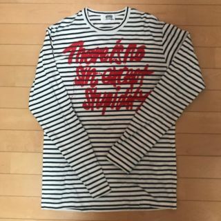 ジュンヤワタナベ(JUNYA WATANABE)のJUNYA WATANBE ボーダーTシャツ長袖(Tシャツ/カットソー(七分/長袖))