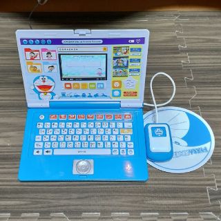 バンダイ(BANDAI)の【中古品】ドラえもん ステップアップ パソコン(知育玩具)