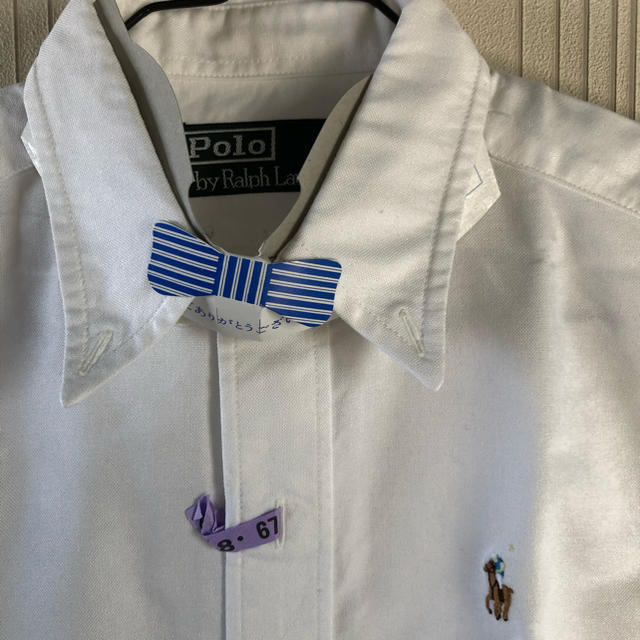 POLO RALPH LAUREN(ポロラルフローレン)のラルフローレン  ボタンダウンシャツ 140サイズ キッズ/ベビー/マタニティのキッズ服男の子用(90cm~)(ブラウス)の商品写真