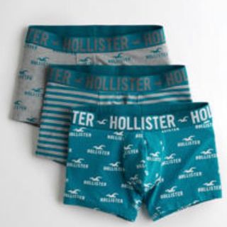 ホリスター(Hollister)の⭐️ホリスター ボクサートランクス 3枚パック 新品未使用⭐️(ボクサーパンツ)