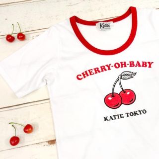 ケイティー(Katie)のKatie♥限定チェリーTシャツ(Tシャツ(半袖/袖なし))