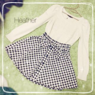 ヘザー(heather)のヘザー 新品 パワショルニット*(ニット/セーター)