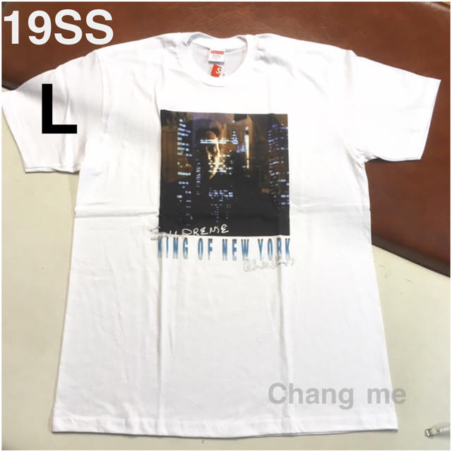 L 2/23発売 Supreme 19SS NewYork Tee 新品トップス