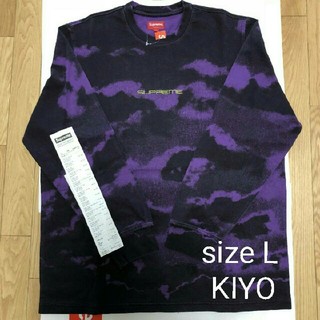 Supreme - 送料込みsizeL supreme clouds l/s topの通販 by きよ's ...