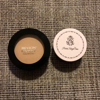 レブロン(REVLON)のレブロンカラーステイプレストパウダー、黒龍堂プレスパウダー２２(フェイスパウダー)